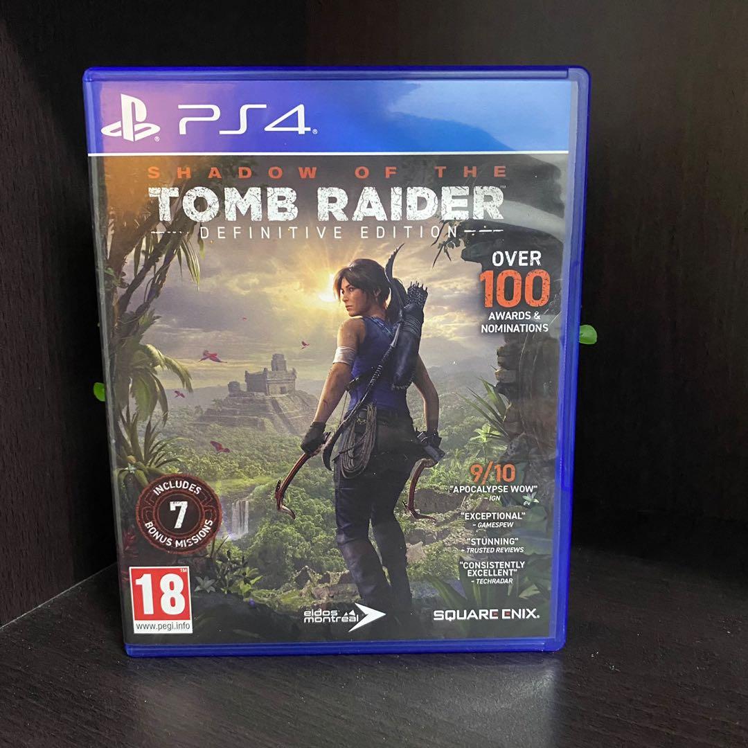 PS4 Shadow of the Tomb Raider Definitive Edition English Version (R3) From  Square Enix, Video Gaming, Video Games, PlayStation on Carousell