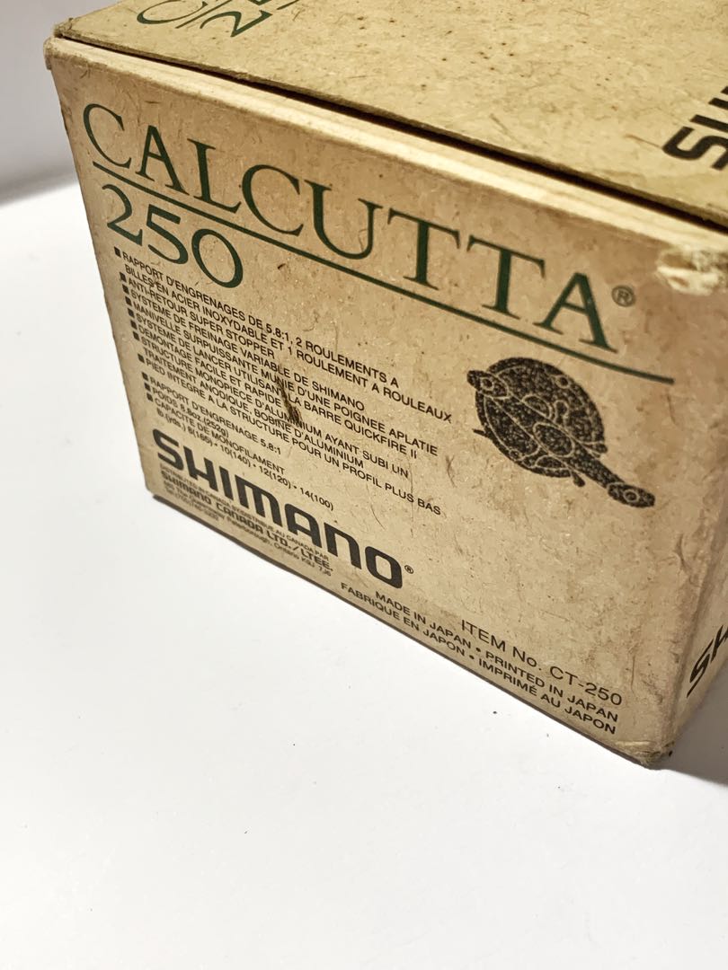 SHIMANO CALCUTTA 250 (NEW!!!), Olah Raga, Perlengkapan Olahraga Lainnya di  Carousell