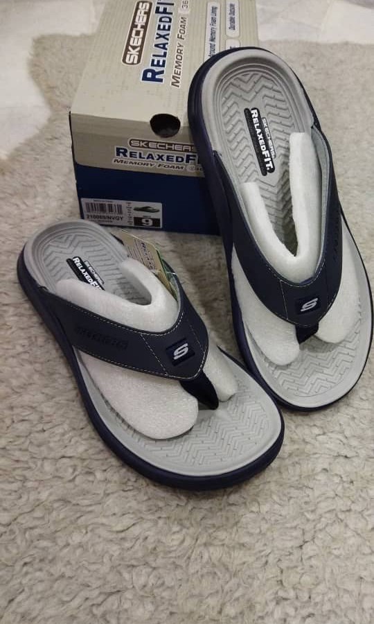 Men's Skechers Relaxed Fit Memory Foam 36 Sandals Discount ...