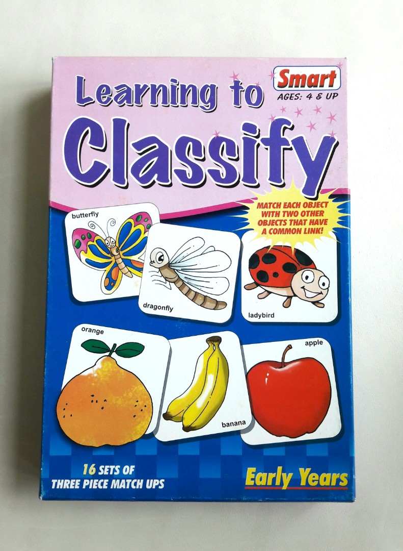 Smart Early Years Puzzle (Learning To Classify) Hobbies Toys Toys