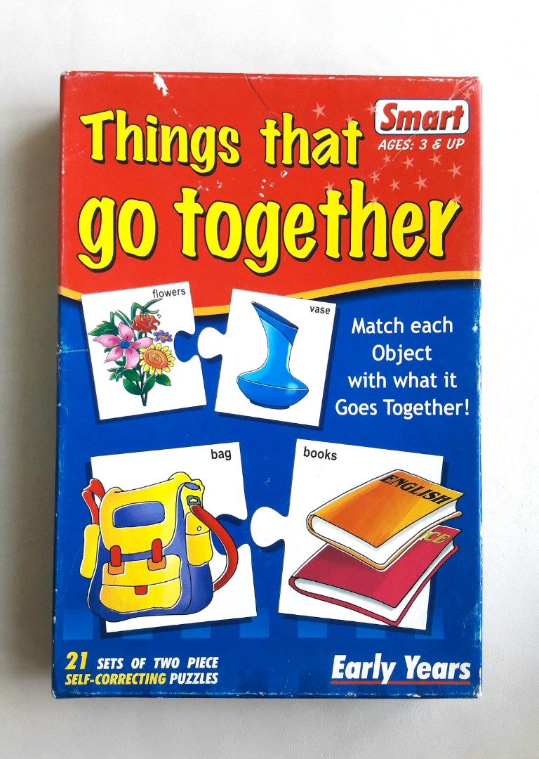 Smart Early Years Puzzle (Things That Go Together) Hobbies Toys