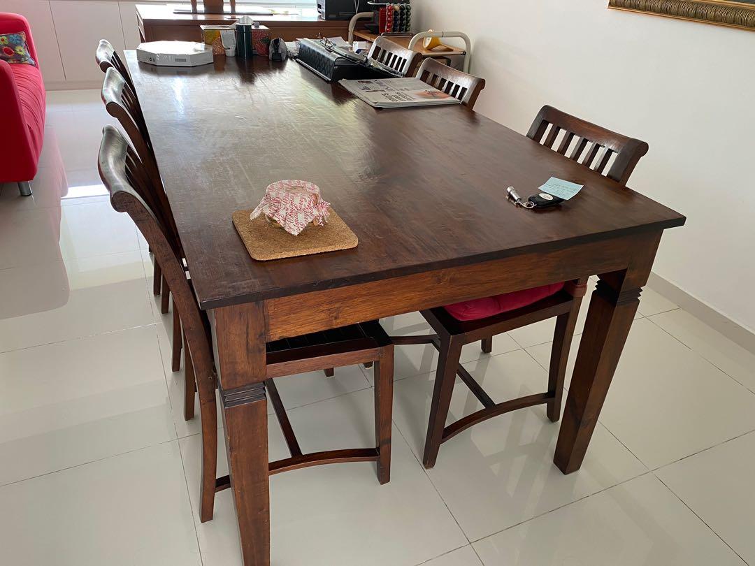 Burma teak new arrivals dining table