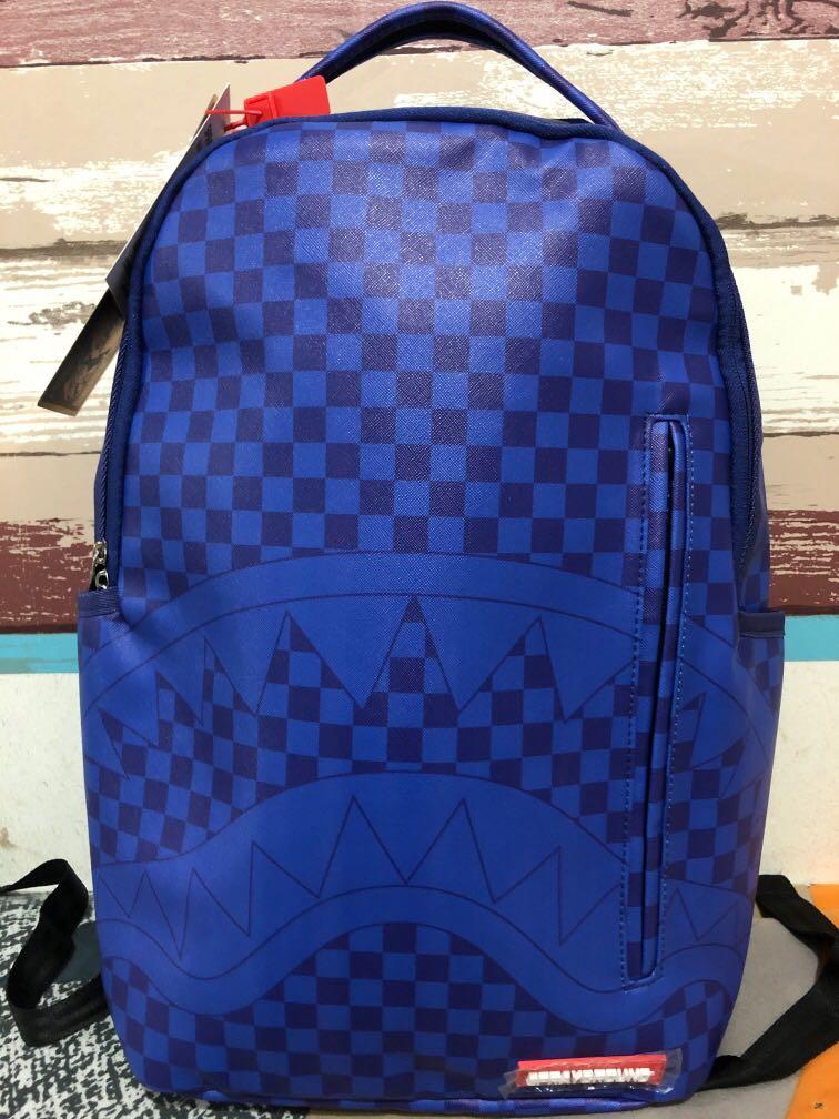 Sprayground Backpack Limited Edition Blue