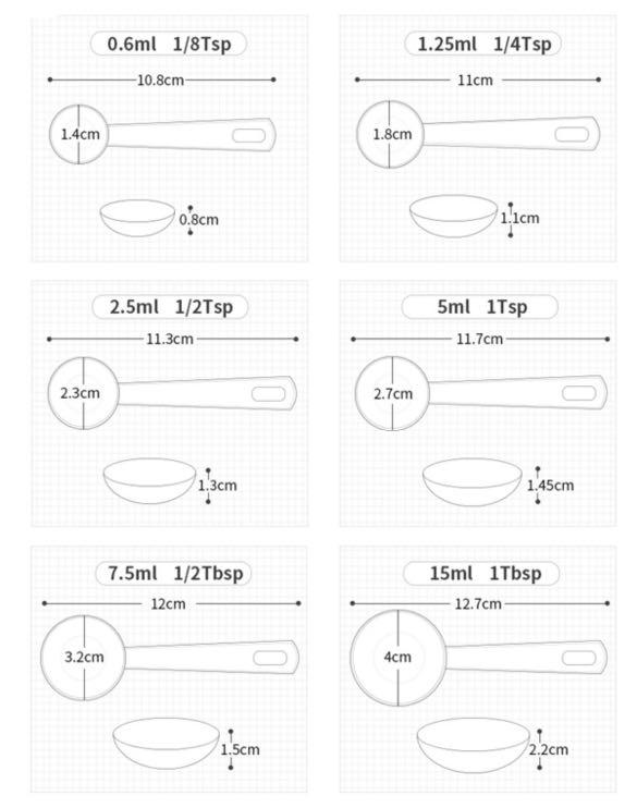 EDELIN 12 Piece Measuring Cups and Magnetic Measuring Spoons Set - Very  Smart Ideas