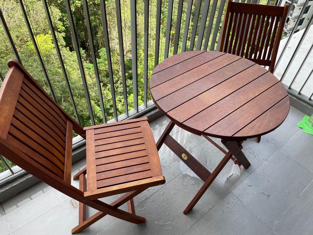 Suncoast Australia Kwila Timber Folding TableSuitable for Tropical
