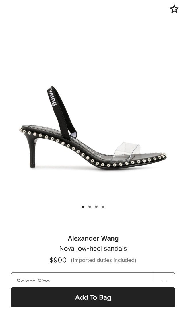 Alexander wang clearance nova low heel