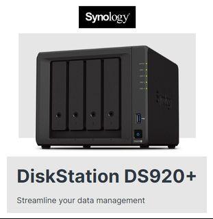 Synology DiskStation Desktop NAS DS923+ DS1520+ DS1522+ DS1621+ DS1821+