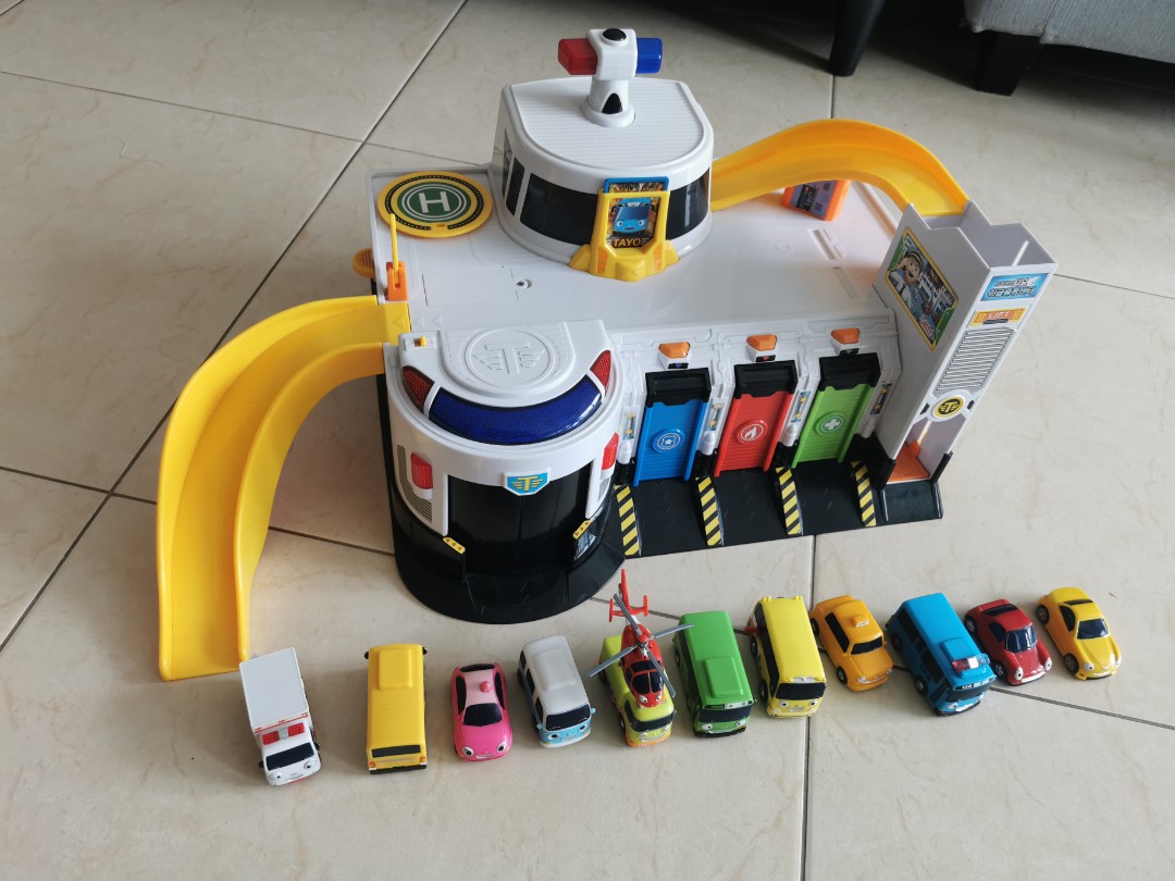 Tayo emergency center toy deals