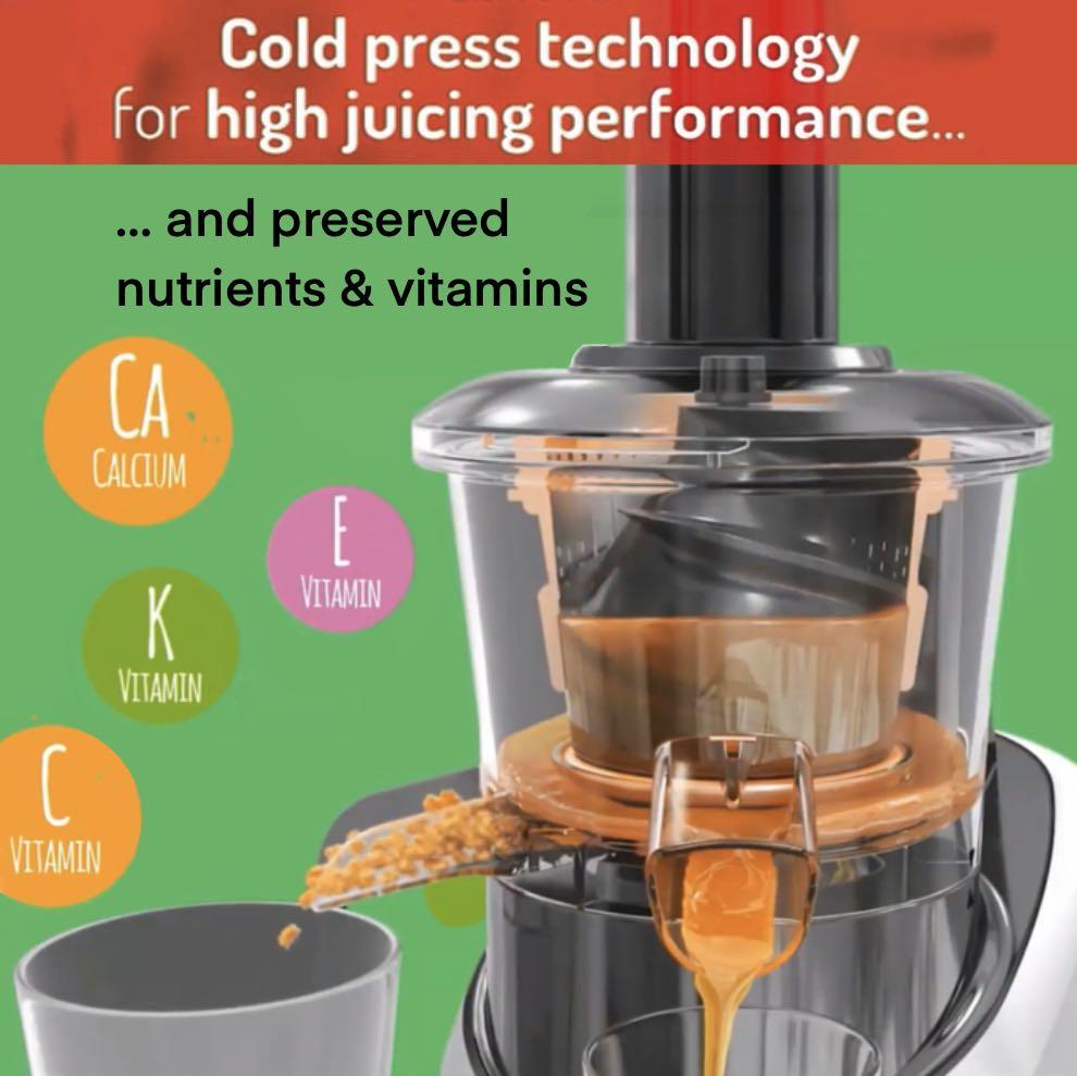 TEFAL ZC420E Juice n Clean Slow Juicer BNIB (Yishun), TV & Home