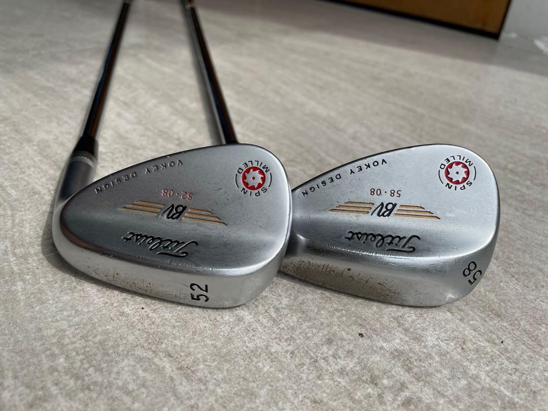 Titleist Vokey BV wedges 52 58 degrees