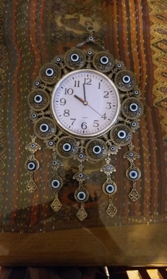 Turkey clock, Furniture & Home Living, Home Decor, Clocks on Carousell