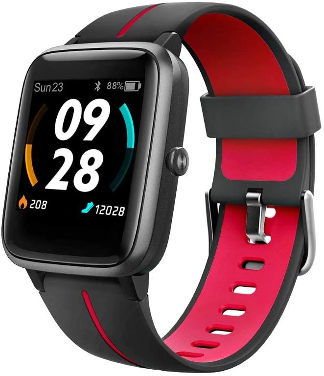 1.3 inch smart bluetooth watch deals accurate pedometer deeply life waterproof charger