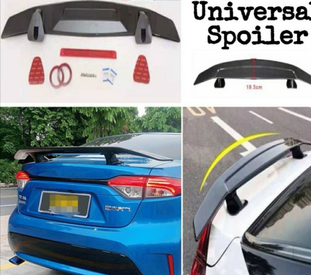Universal Car Spoiler, Car Accessories, Accessories on Carousell