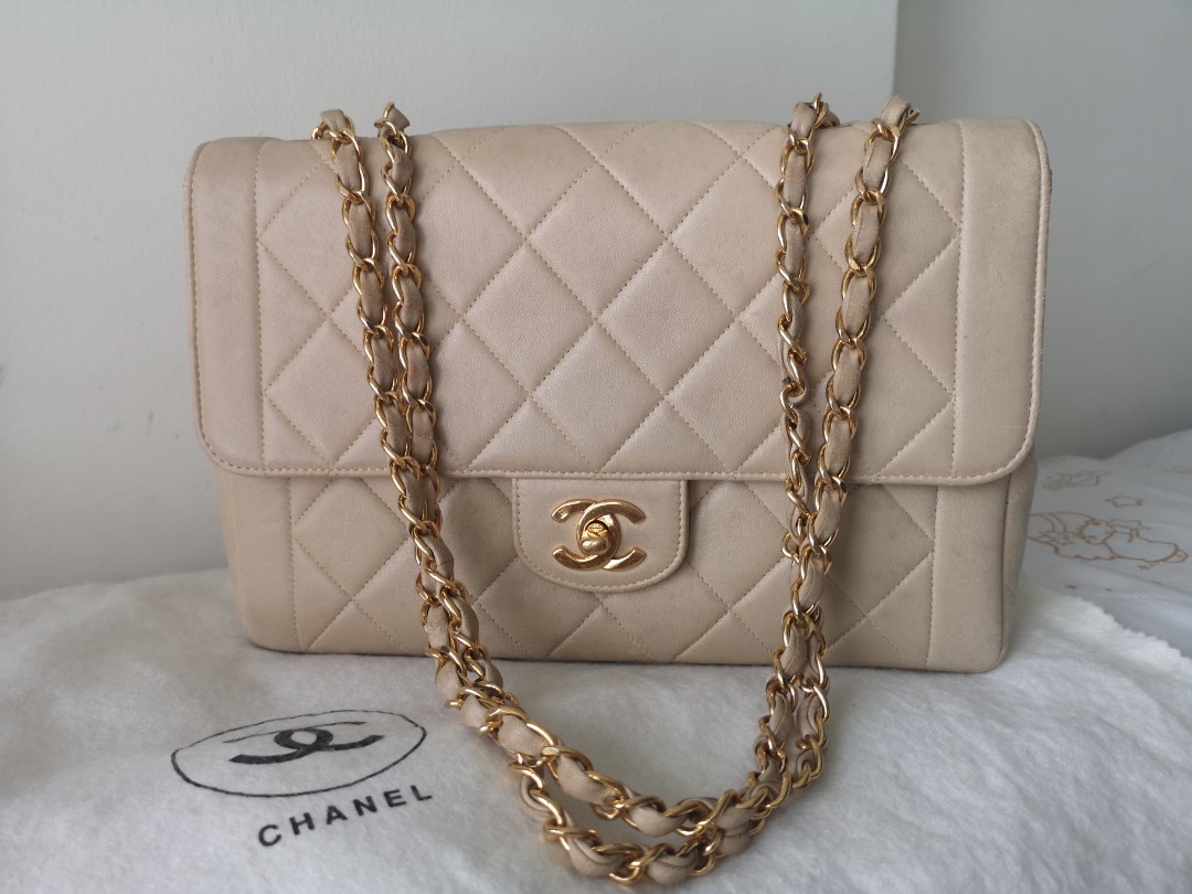 chanel diana bolsa caviar