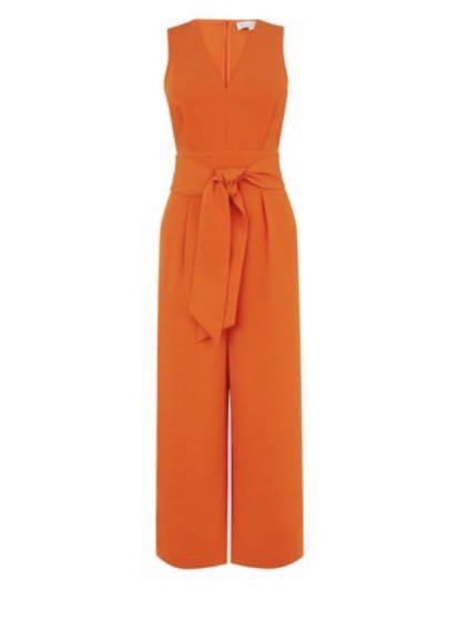 Warehouse new arrivals orange jumpsuit
