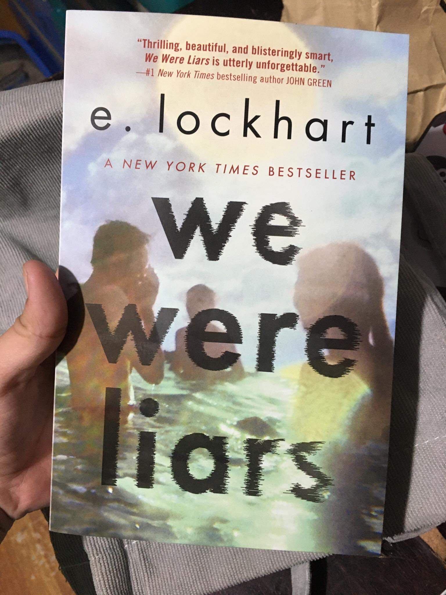 We Were Liars by E. Lockhart (Category: Storybooks) located in Mandaluyong City. Submitted by animethingz (Listing ID 1128208637, Image 1). Description: we were liars by e. lockhart ! - bought from fullybooked - no dents - no plastic cover - like new condition mop: gcash/ bank transfer mod: j&t/same day delivery .