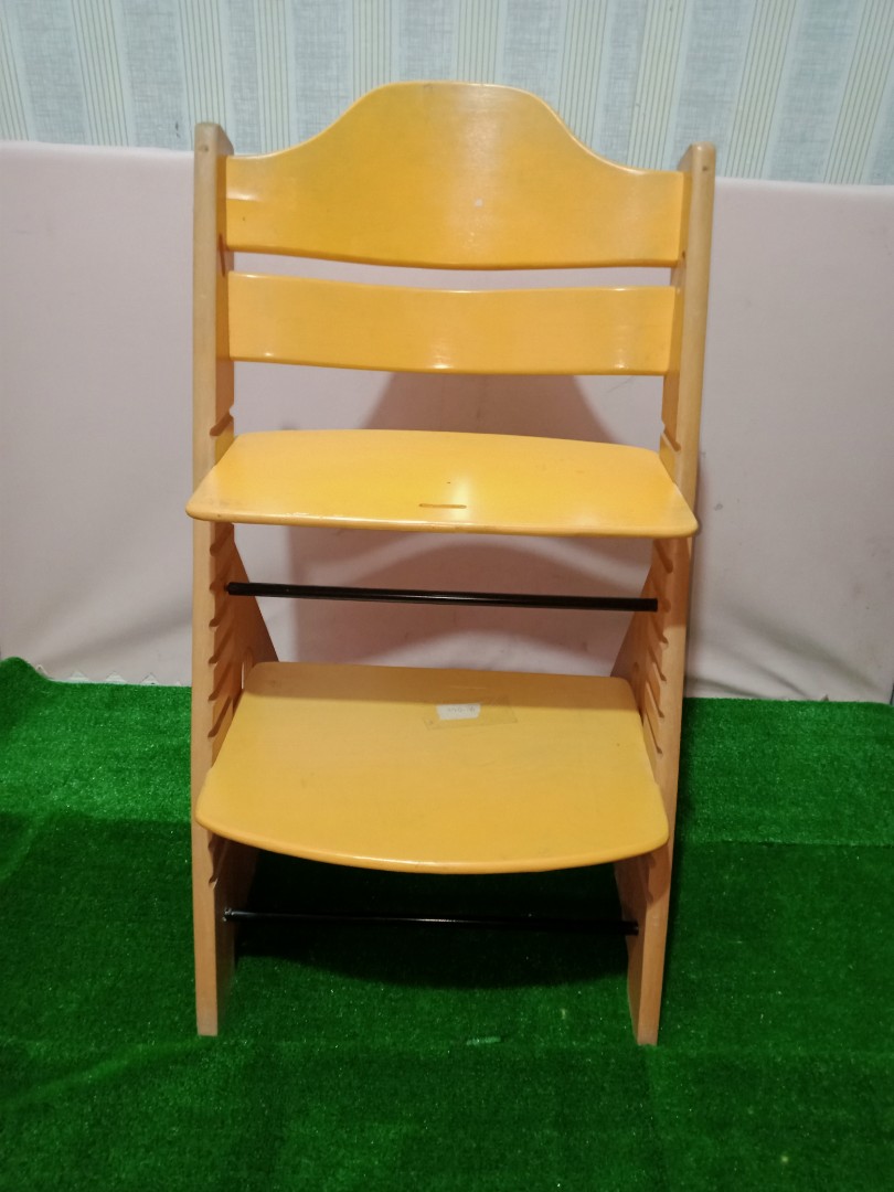 Wooden high chair japan Surplus, Babies & Kids, Nursing & Feeding, Baby
