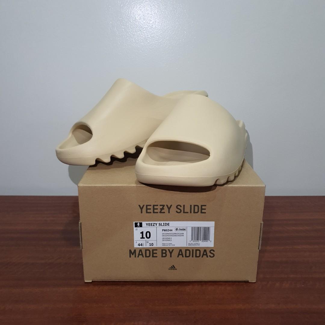 YZY Slides Desert Sand Men s Fashion Footwear Slippers Slides