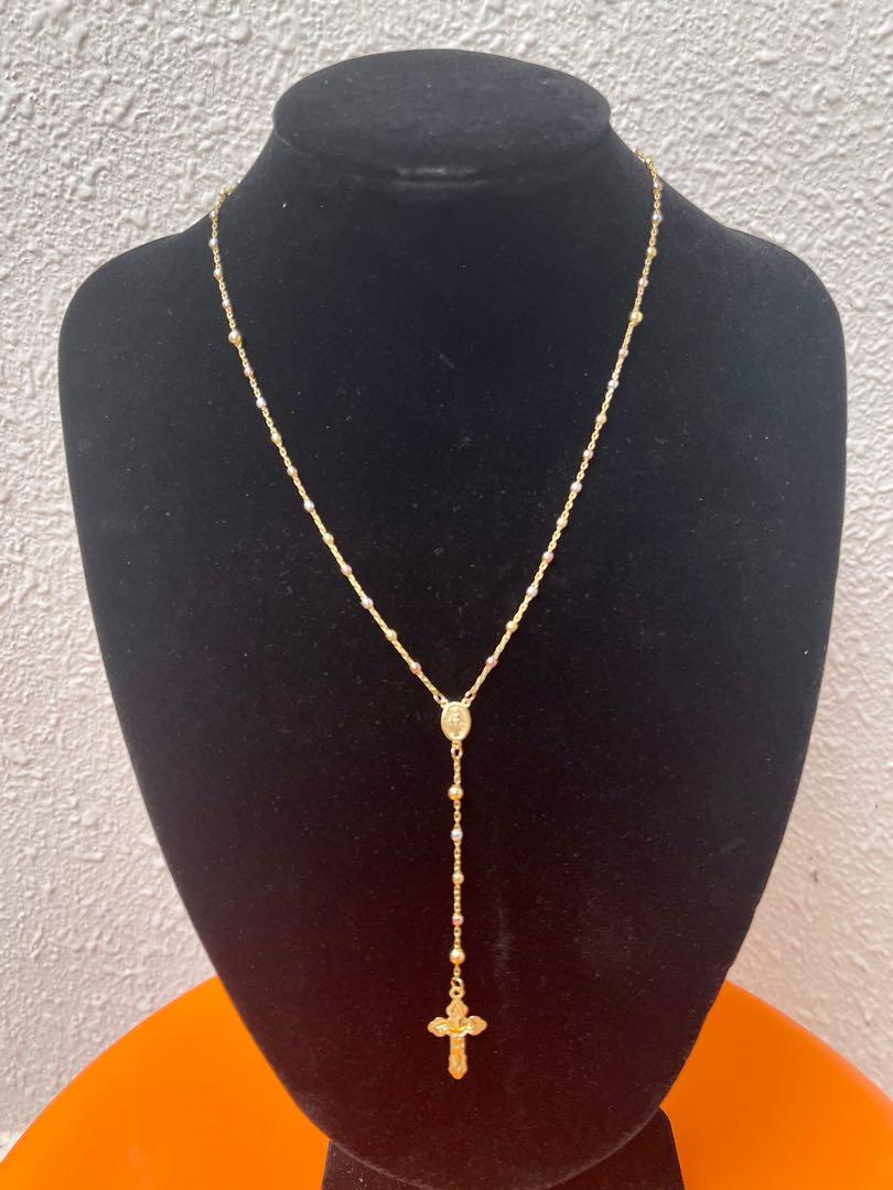 Real gold sales rosary