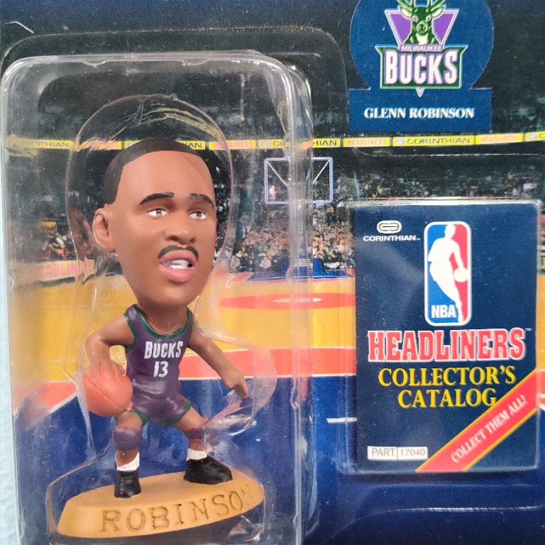 1996 NBA Headliner Figures (Hill, Robinson, Stackhouse, Pippen