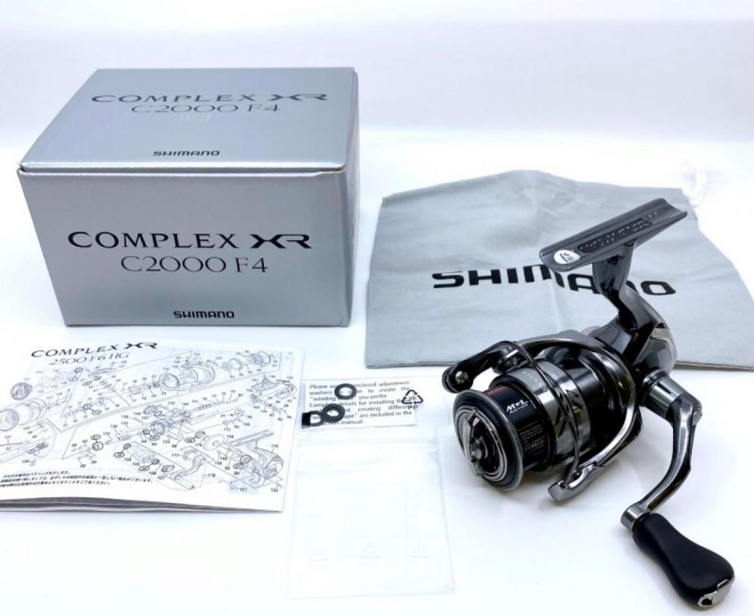 2021 SHIMANO COMPLEX XR C2000F4 C2000F4HG 2500F6 2500HGF6 CI4+