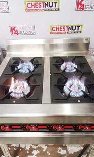4 burner high pressure gas stove