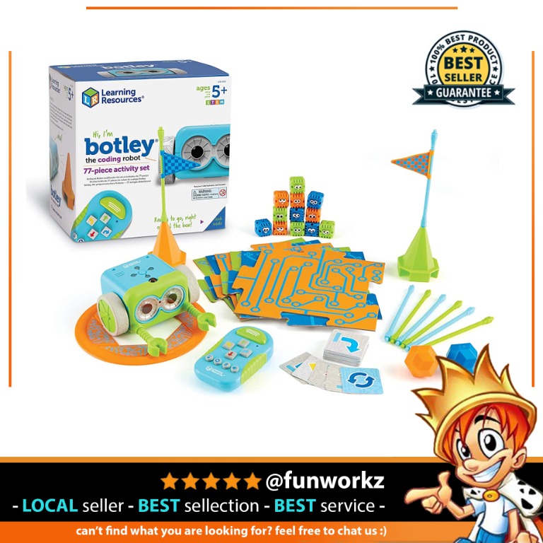 (77 Pieces) Learning Resources Botley the Coding Robot Activity Set ...