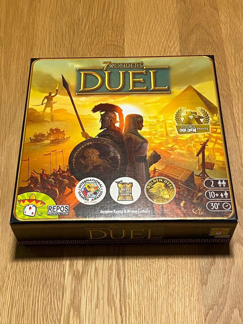 7 Wonders Duel + Pantheon Expansion Board Game, Hobbies & Toys, Toys