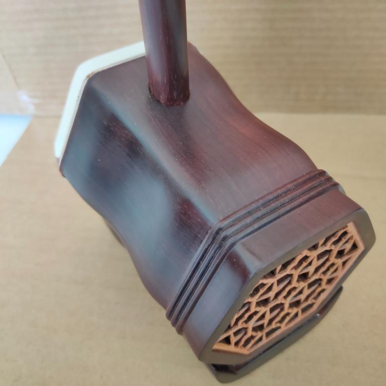 二胡 明清舊料 黄建洪精製 黄建洪精品 明清老紅木二胡 N-HLKK50-0101（試聴可） - 二胡の