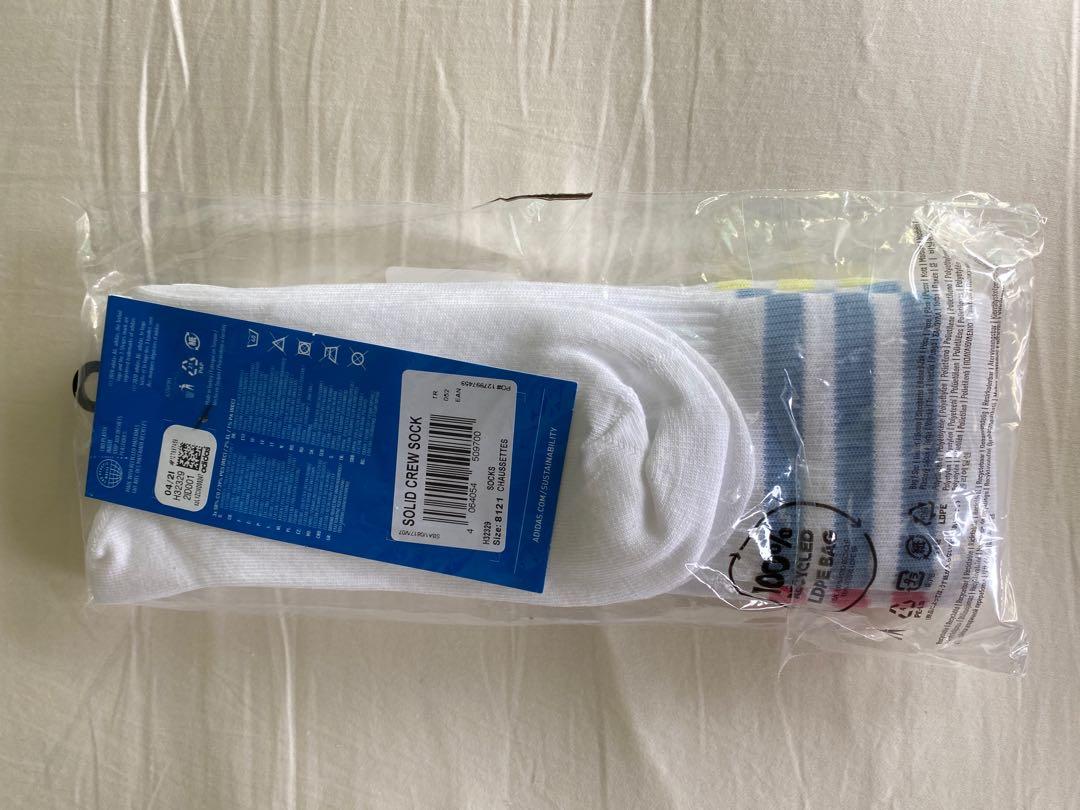 Adidas 3 pairs socks, Men's Fashion, Watches \u0026 Accessories, Socks on  Carousell