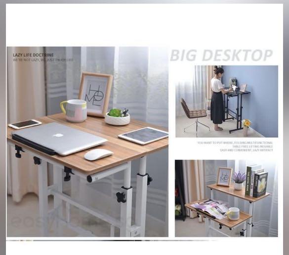 Adjustable height /standing table , study table, Furniture & Home ...