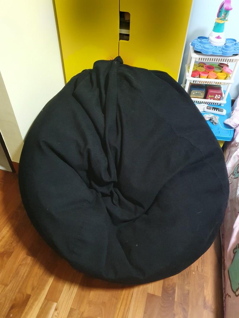 Adult big bean bag, Furniture & Home Living, Furniture, Sofas on Carousell