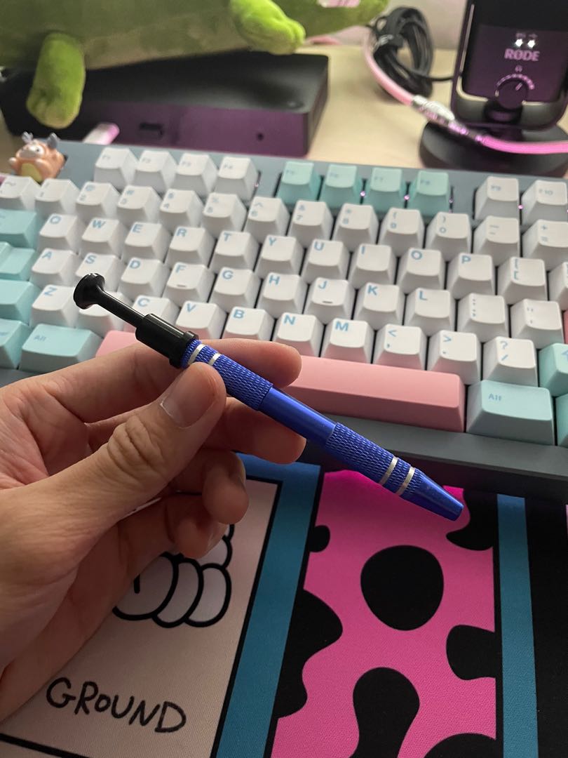 Aluminum switch stem holder for custom mechanical keyboard , Computers