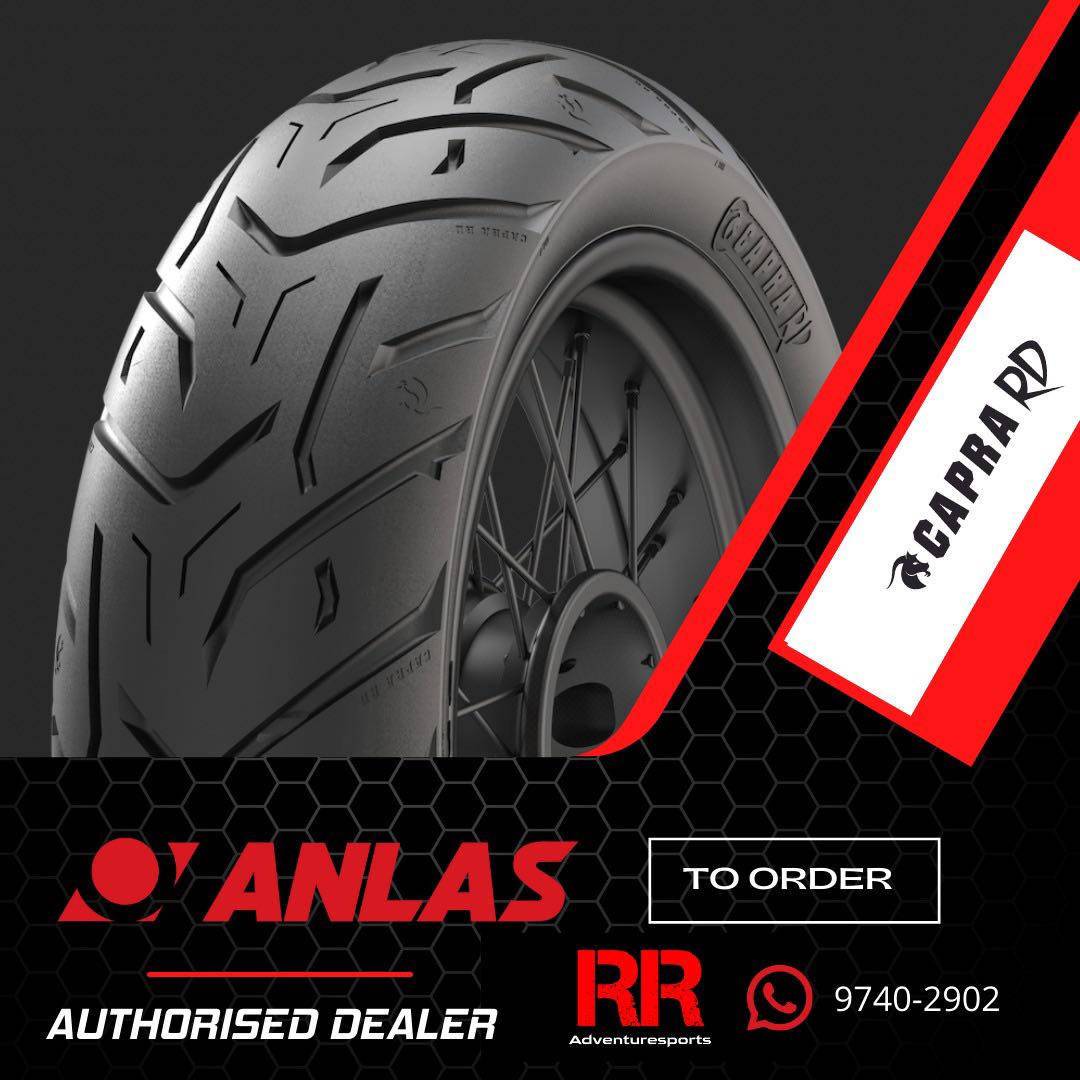 ANLAS Capra Road tires for Tenere 700, Africa Twin CRF1100L CRF1000L ...