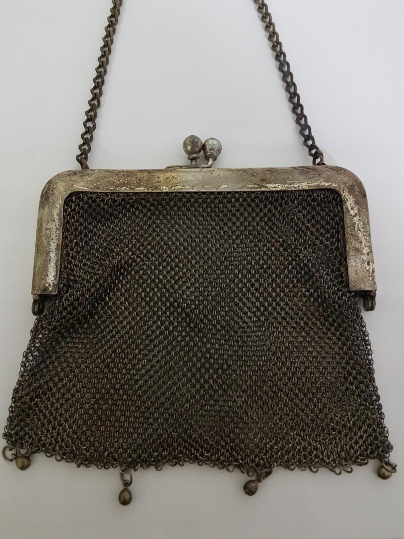 Cheap silver purse top