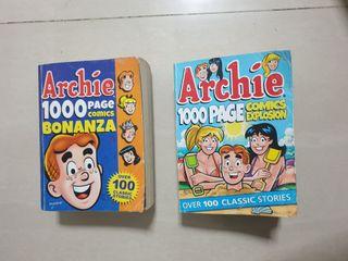 Archie 1000 pages - 2 Books
