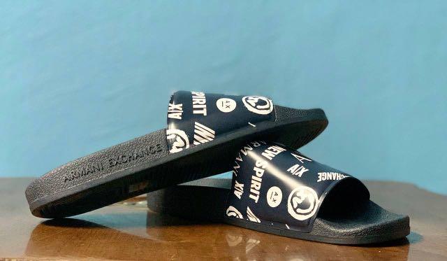 Armani exchange store slides womens