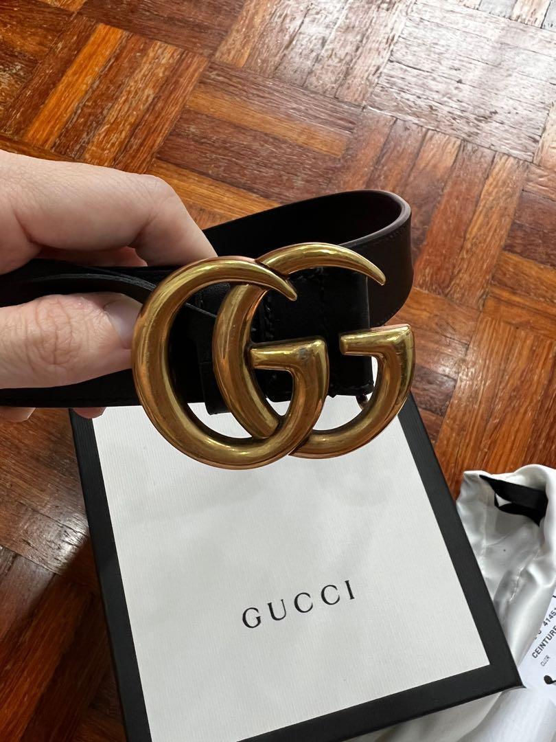 Authentic Gucci Belt 3cm Size 85