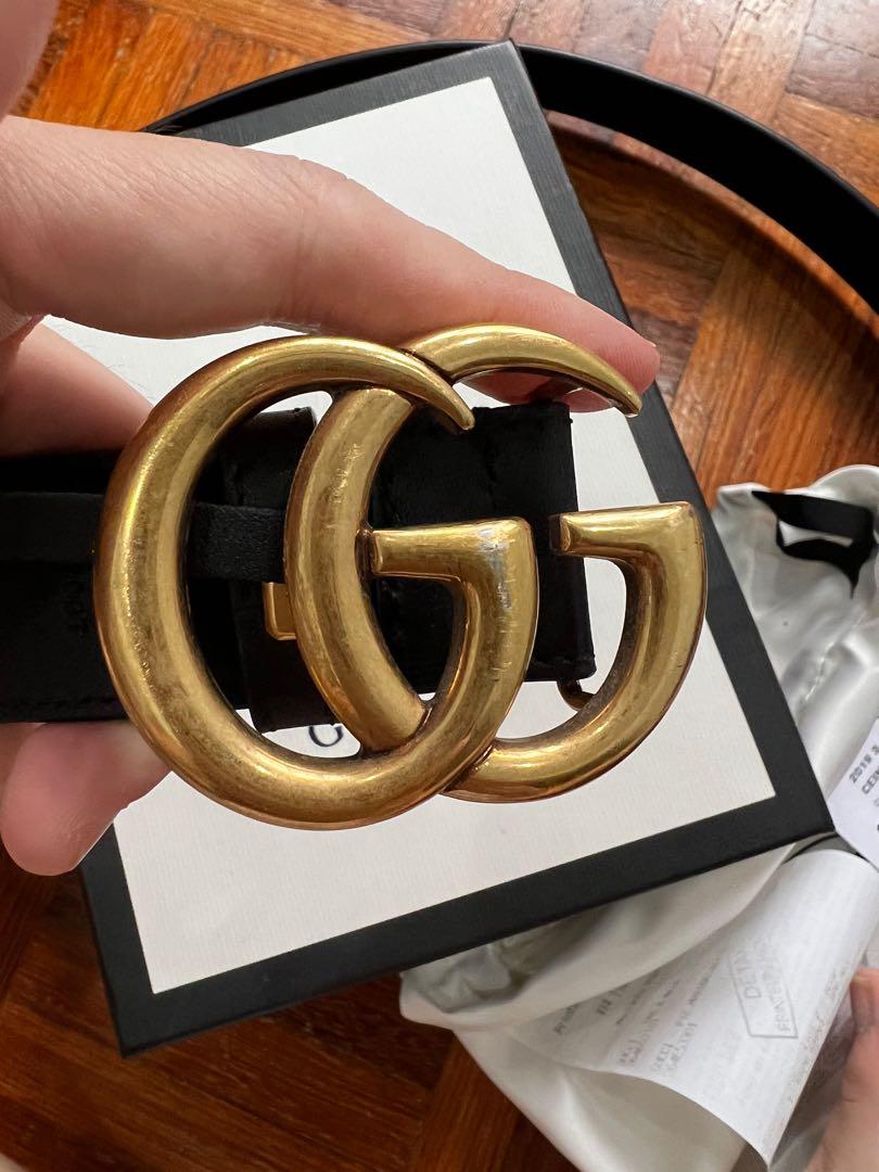 Authentic Gucci Belt 3cm Size 85