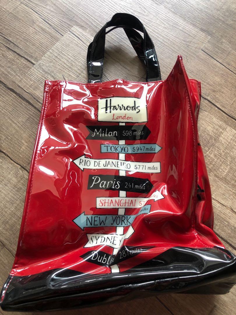 Authentic Harrods Bag, Women's Fashion, Bags & Wallets, Tote Bags on