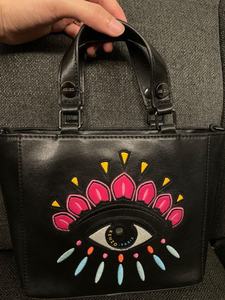 Authentic Kenzo Eye design cross body bag Women s Fashion Bags Wallets Cross body Bags on Carousell
