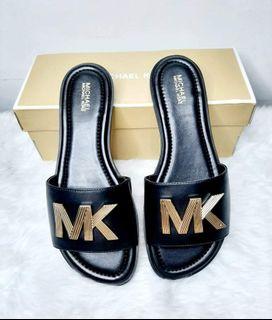 authentic MK deanna leather slides