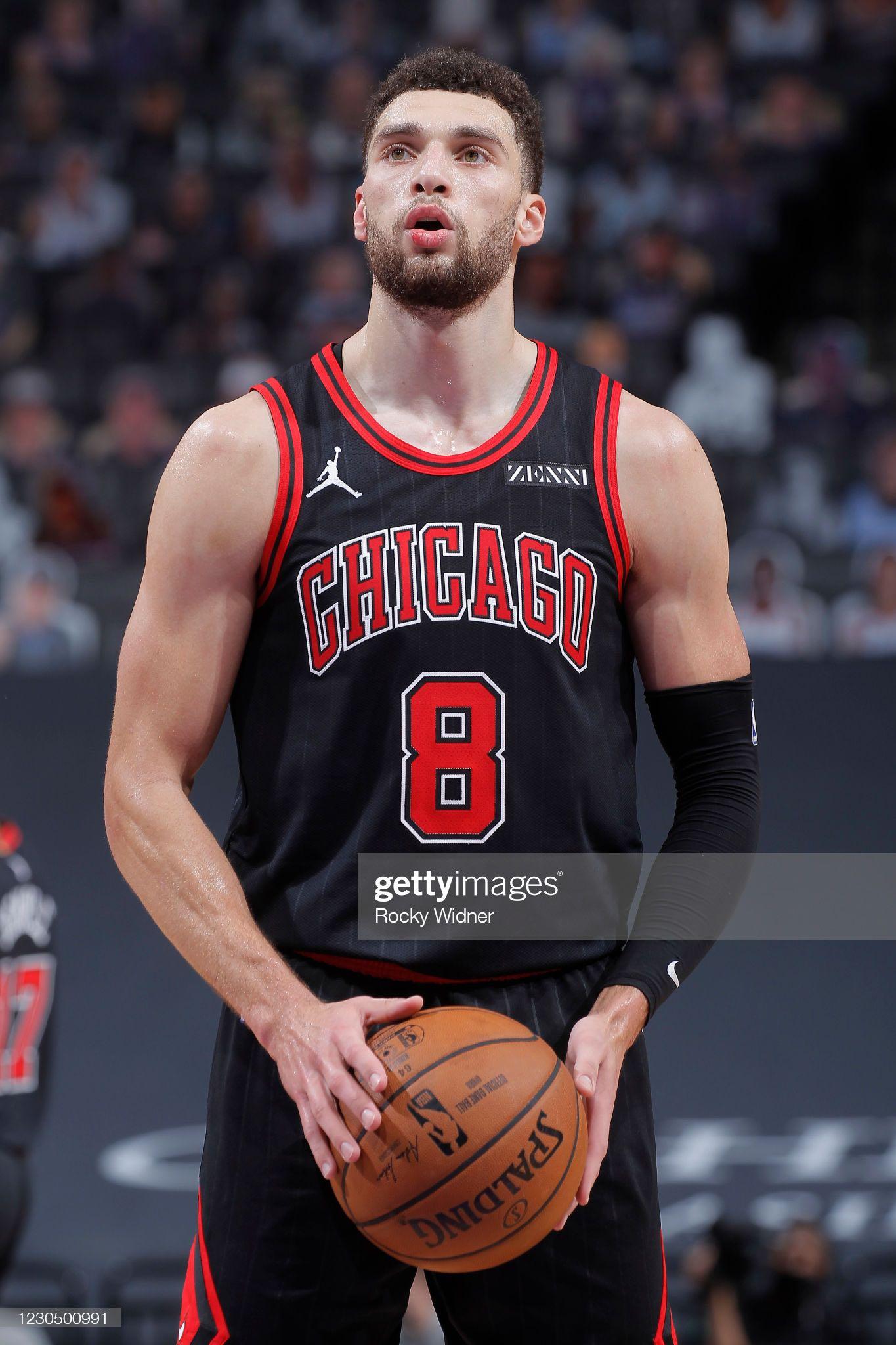 Zach Lavine Authentic Nike Chicago Bulls Icon Jersey 