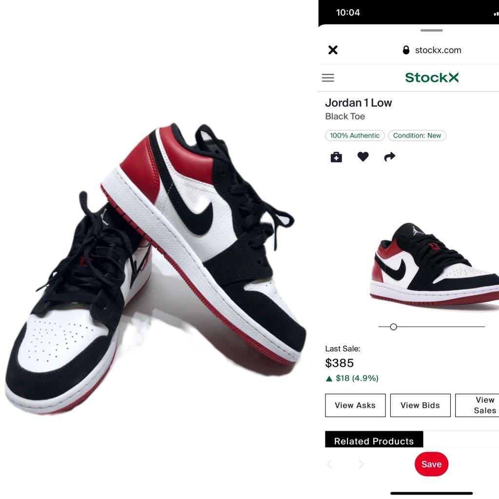 AUTHENTIC NIKE Air Jordan 1 LOW