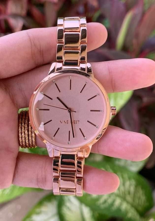 Nine West Rose Gold Women Watch – AUMI 4