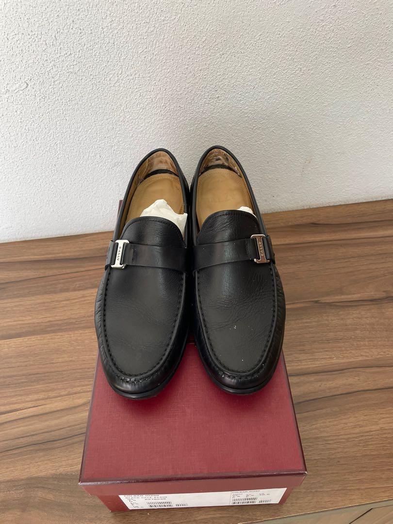 Bally Black Calf Plain