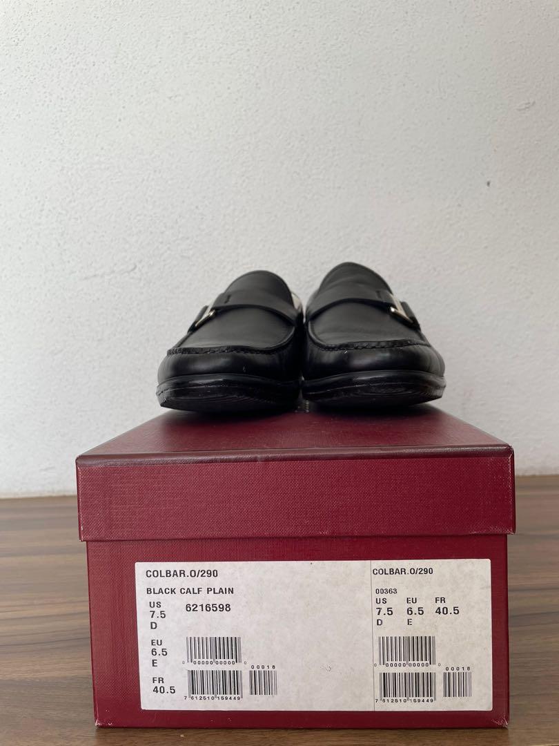 Bally black store calf plain