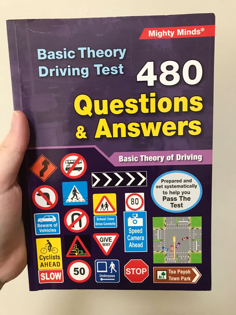 Basic theory driving test 480 Q&A, Hobbies & Toys, Books & Magazines ...