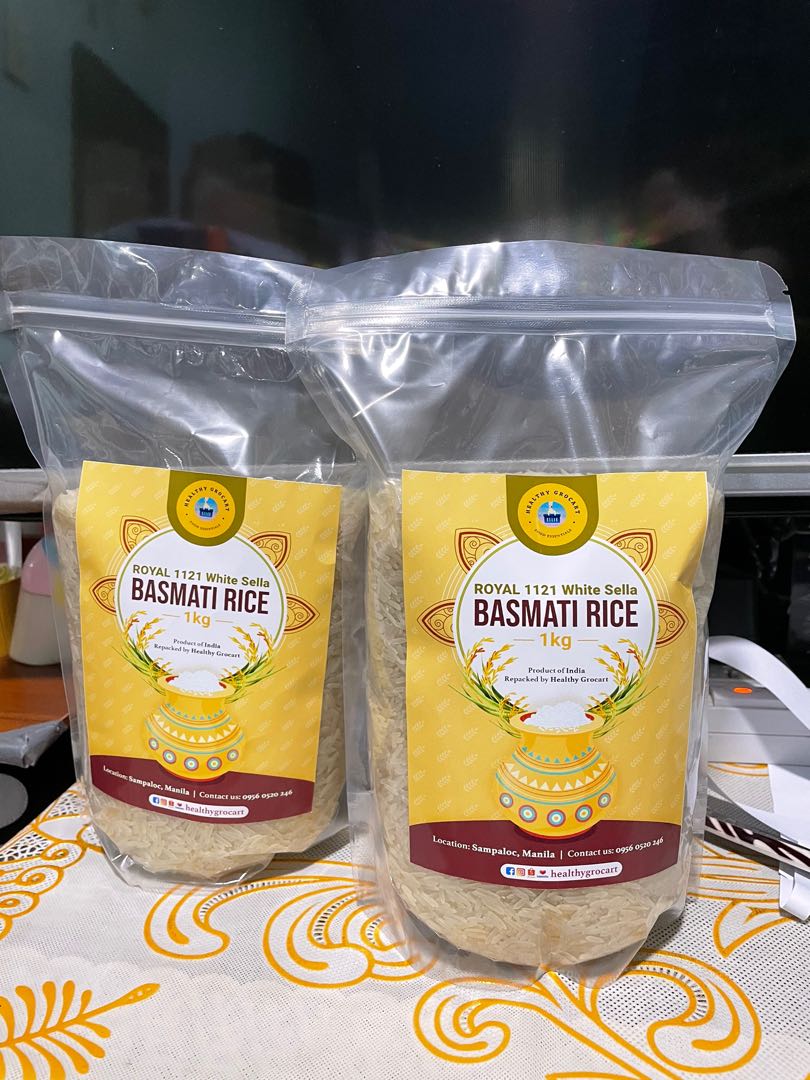 Basmati Rice Long Grain 1kg, Food & Drinks, Rice & Noodles on Carousell