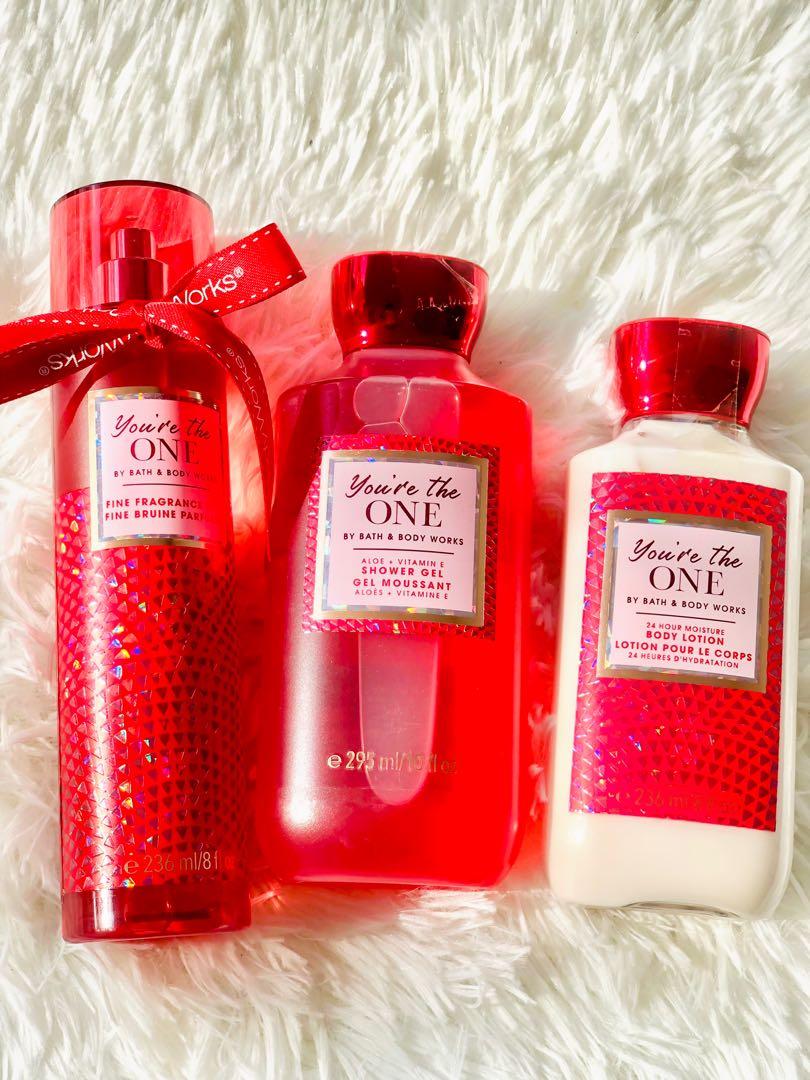 Bath & body works gift set you're the one, Beauty & Personal Care, Bath &  Body, Bath on Carousell